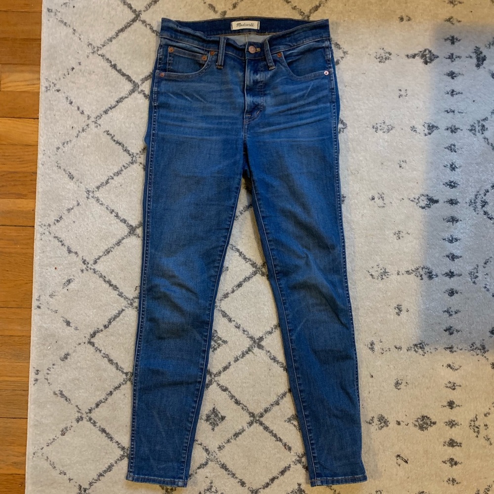 Madewell 9in High Rise Skinny